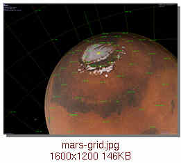 [Mars with Grids]