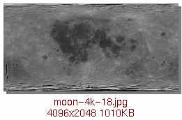 [4Kx2K Lunar surface map]