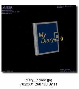 The locked diary