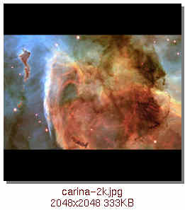 [Carina Nebula Detail]