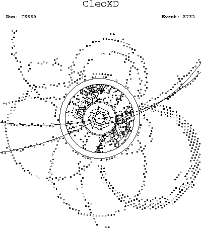 More complicated hadronic event