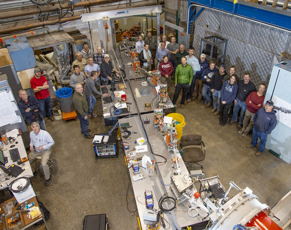 <noautolink>CLASSE at Cornell CBETA First Beam through ERL</noautolink>