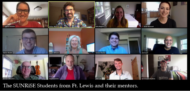 Ft. Lewis SUNRiSE Students and Mentors