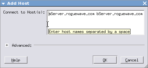 Adding a Remote Host
