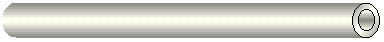 Single Hole Ceramic Tube Insulataor
