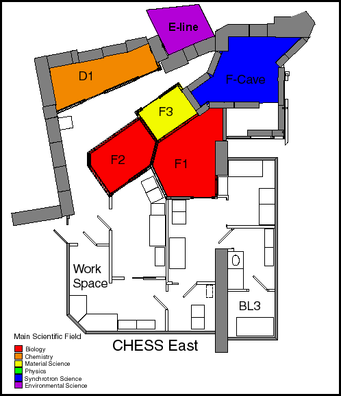 CHESS East Map