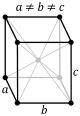 Orthohombic, body-centered