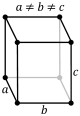 Orthohombic, simple
