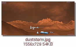 Duststorm On Mars