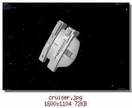 Servalan's cruiser (wip)