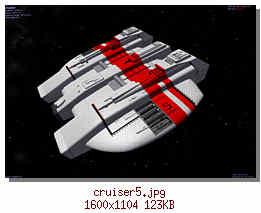 Servalan's cruiser (done)