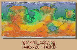 [High quality copy of RGB Mars map]