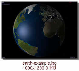 [Earth example]