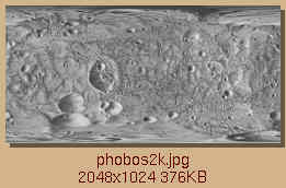 [Phobos surface texture]