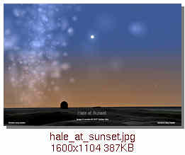Hale Telescope at Sunset