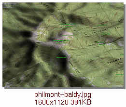 [Philmont: Baldy Mountain topograpy]