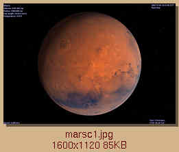 [Martian Viking color PDS map]