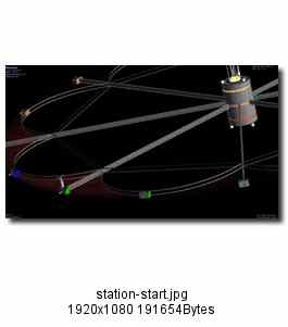 Start of construction of an A/U station