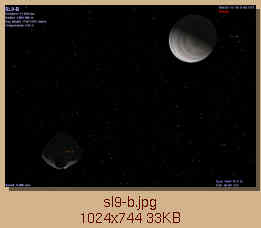 [SL9-B following SL9-A to Jupiter]