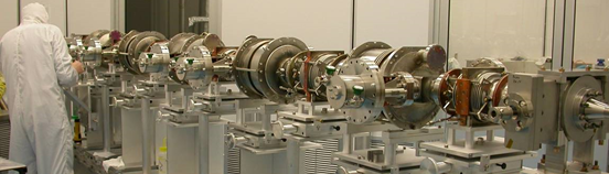 ERL injector cavity string clean room assembly