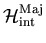 $\displaystyle {\cal H}_{\rm int}^{\rm Maj}$