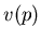 $v(p)$