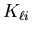 $K_{\ell i}$