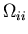 $\Omega_{ii}$