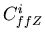 $C^i_{ffZ}$