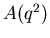 $A(q^2)$
