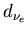 $\displaystyle d_{\nu_e} \!$